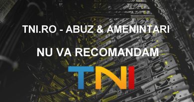 TNI.RO VERSUS TXX.RO – ABUZ & AMENINȚĂRI NU VA RECOMANDAM